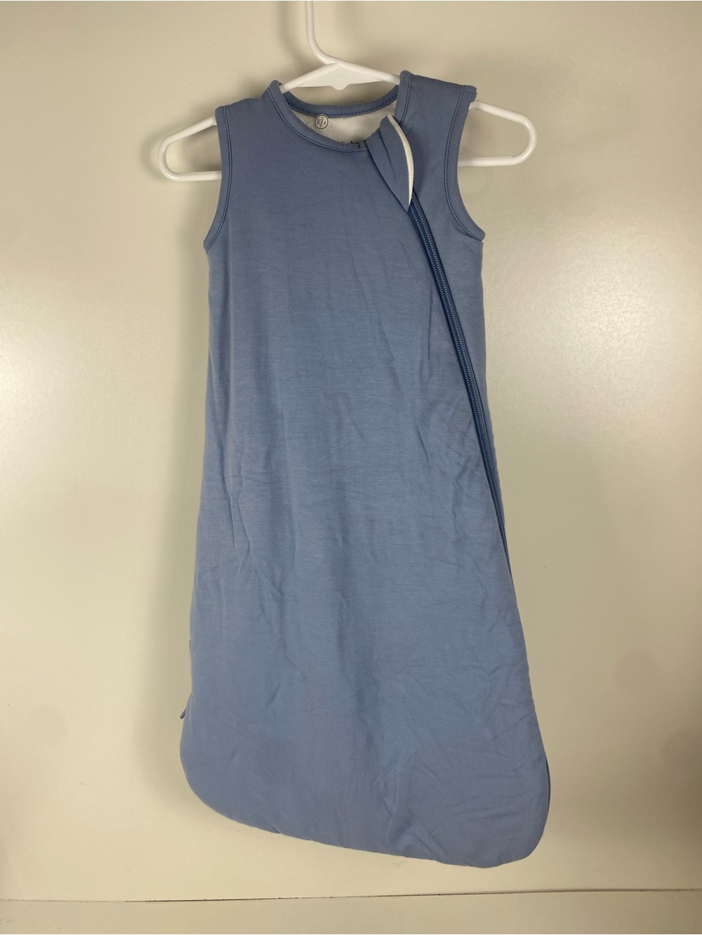 Kyte Sleeveless Light Blue Infant Full Zip Sleep Sack Size XS 1.0 tog